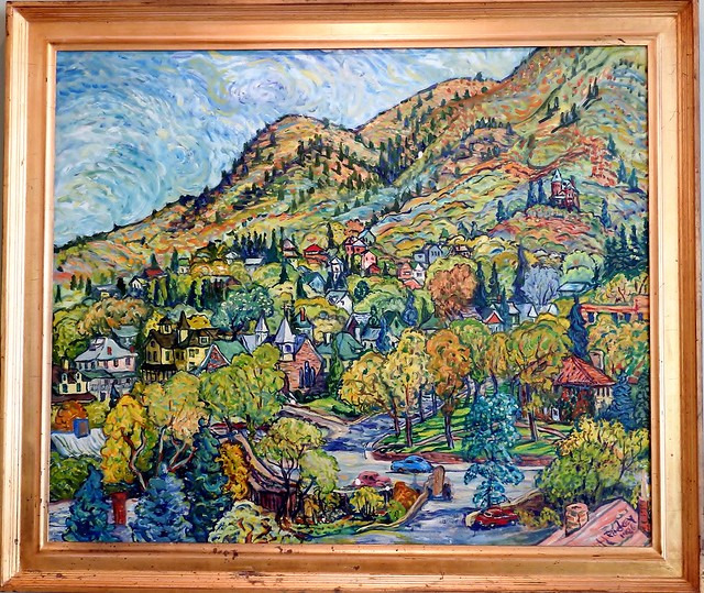 Cliff House painting ~ Manitou Springs CO