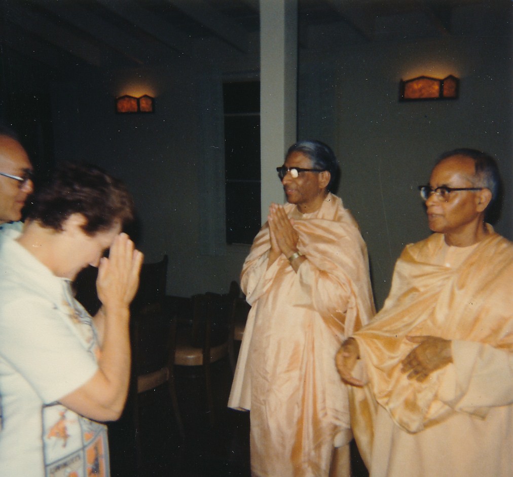 Harry And Rose Greer Swami Sarvagatananda Swami Shraddhananda