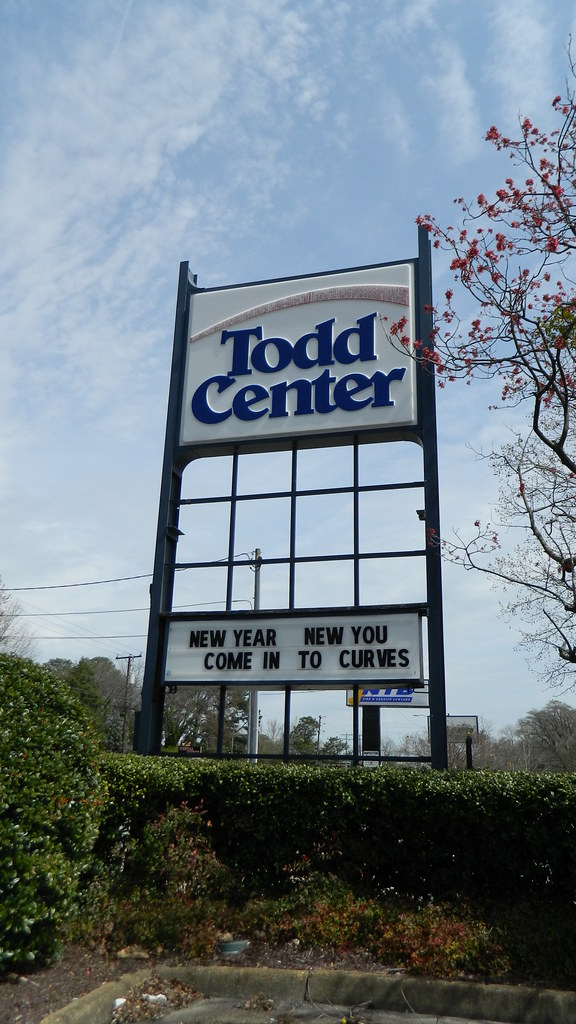 Todd Sign Todd Center sign - a photo on Flickriver