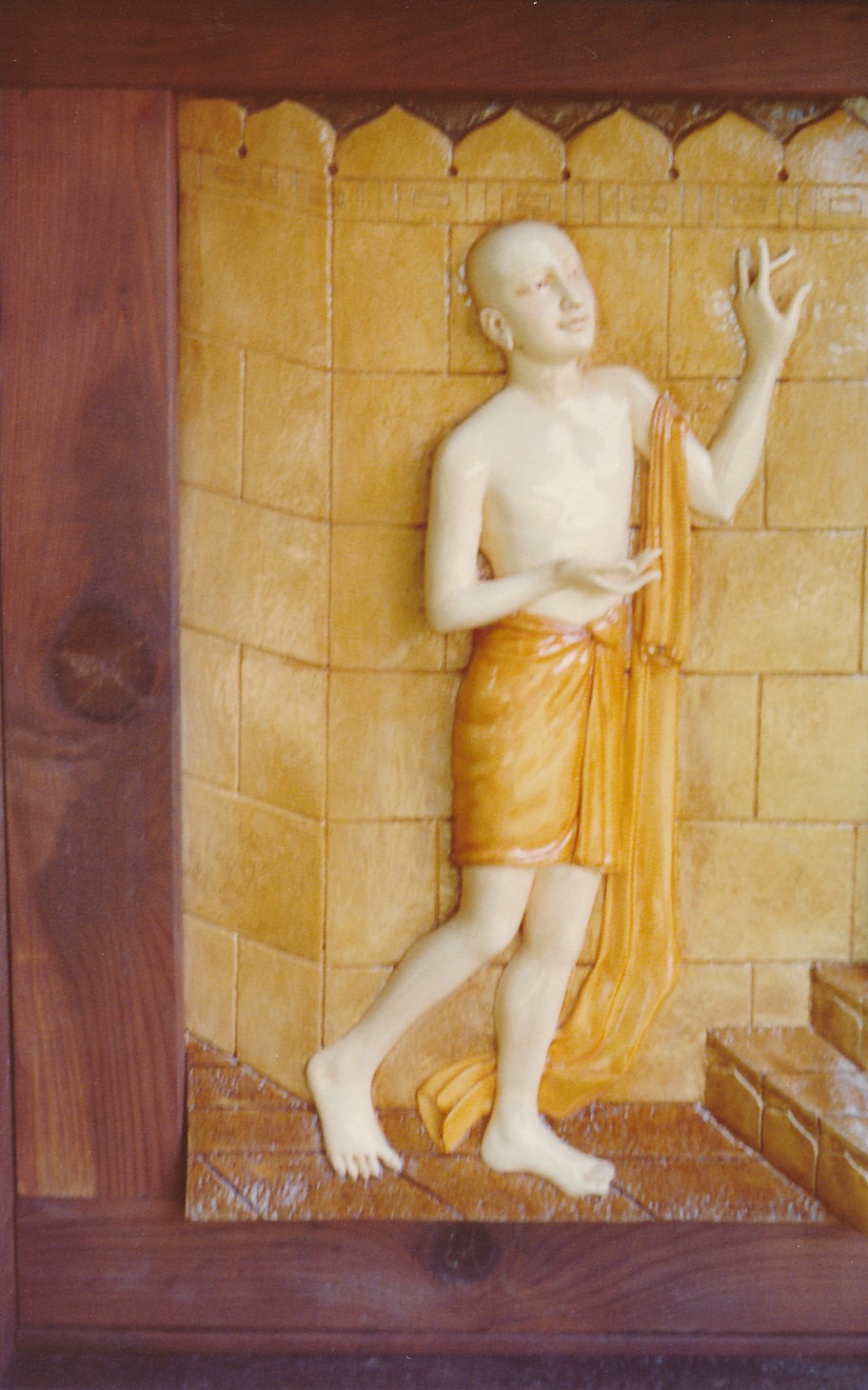Sac Garden Of Saints Sri Chaitanya Statue 3