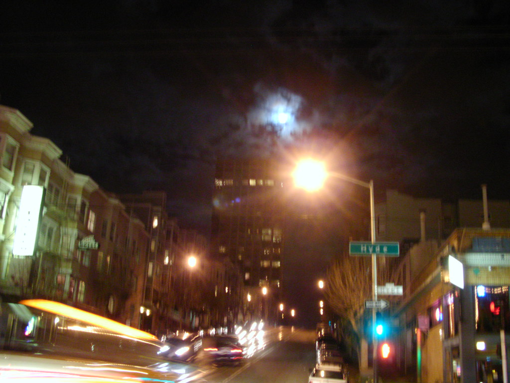 Cloudy Moon