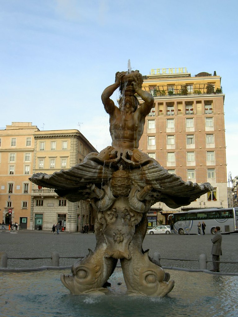 Triton | fountain in Rome, part of the Bernini Mystery of Da… | Flickr