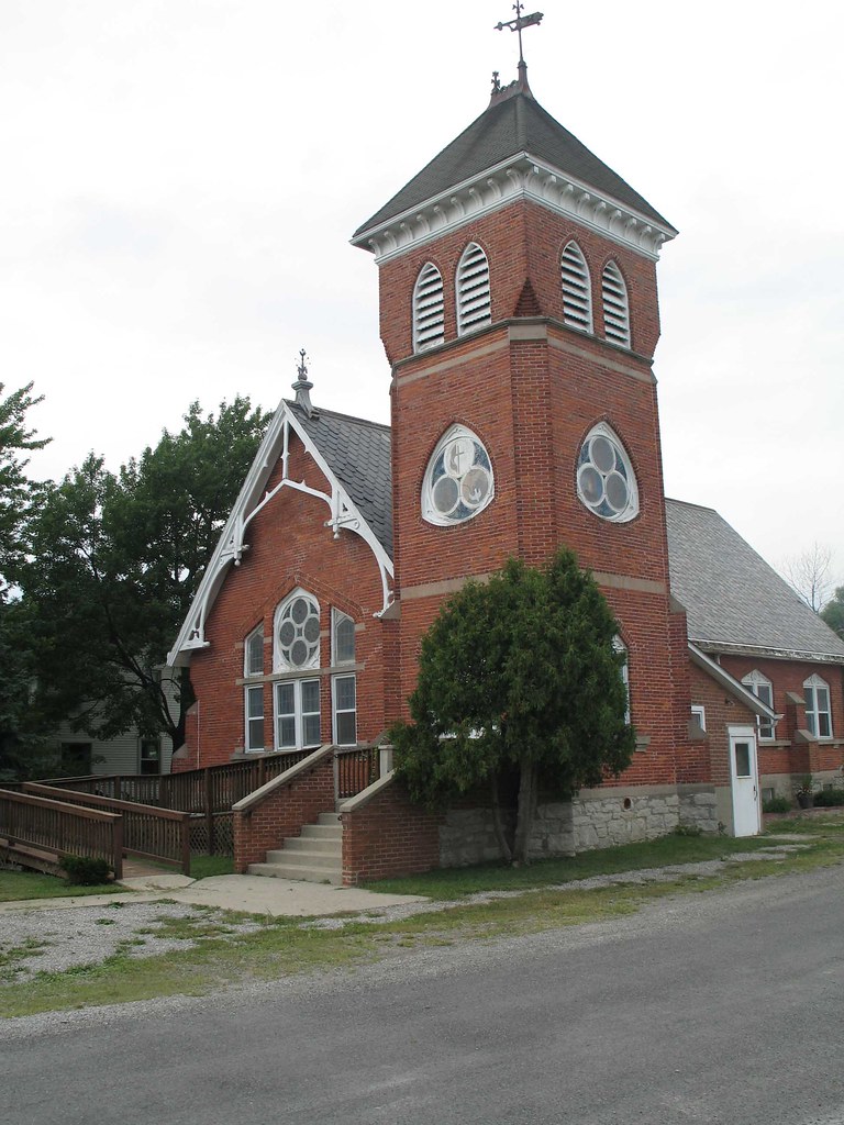 United Methodist Church, Rockwood, Michigan The detail wor… Flickr
