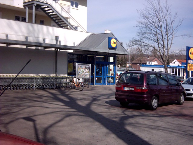 Castrop-Rauxel Lidl Parkplatz