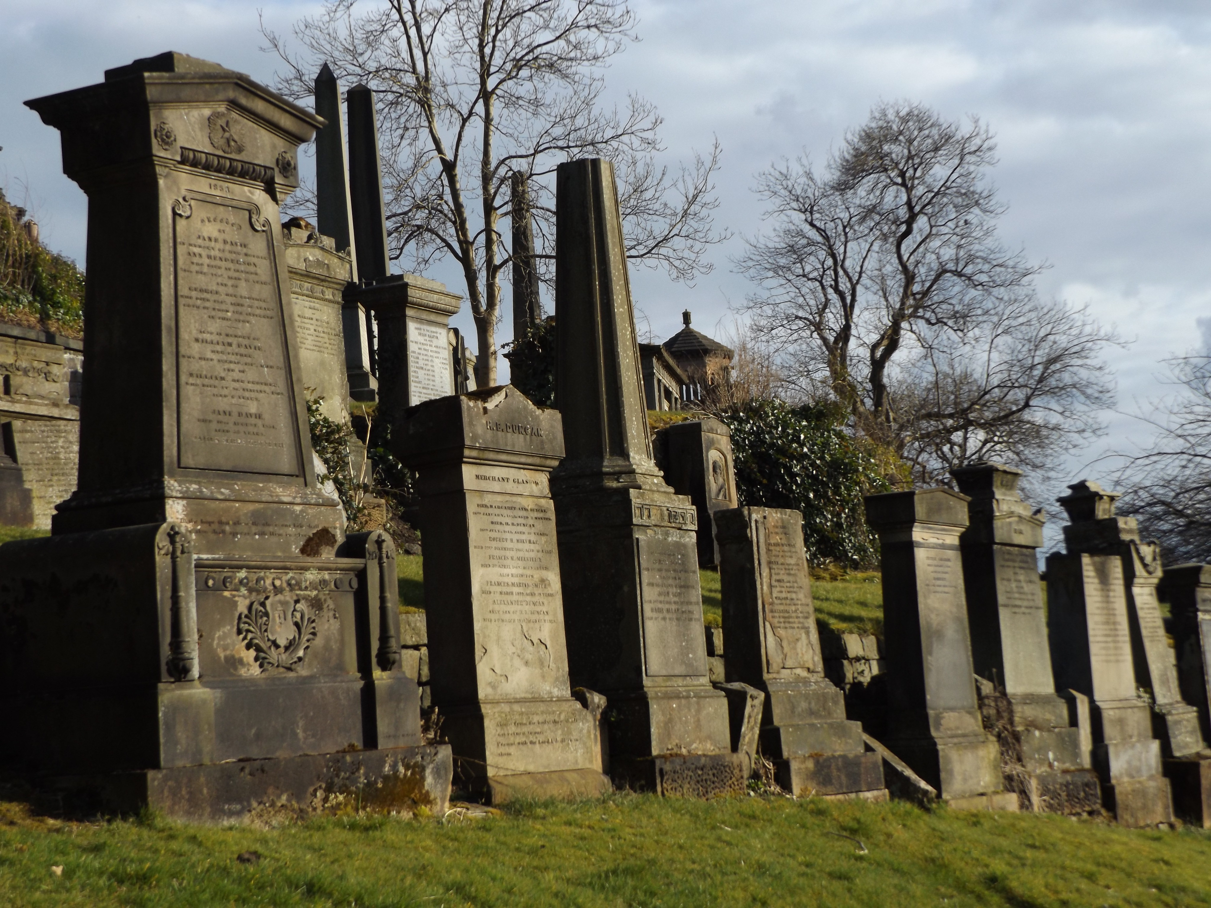 Tombs in the Necropolis II, Glasgow, 1 April 2018