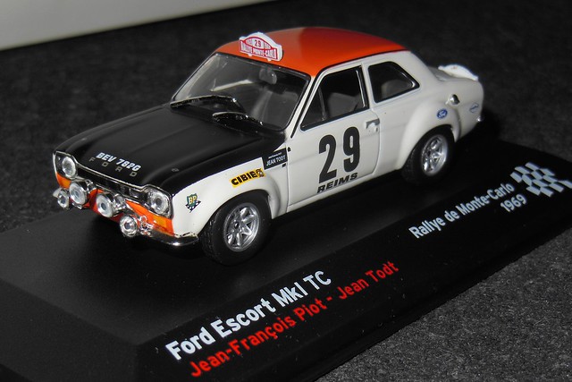 FORD Escort TC MkI - Rallye Monte-Carlo 1969 (4ème - 1er Gr2 - Piot-Todt) - 1/43