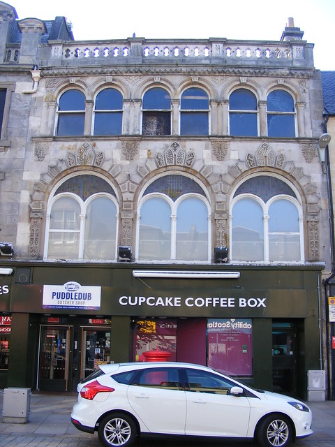 Cupcake coffee box, Kirkcaldy