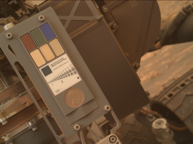 Color Calibration on Mars