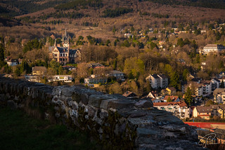 Blick von der Burg nach Königstein