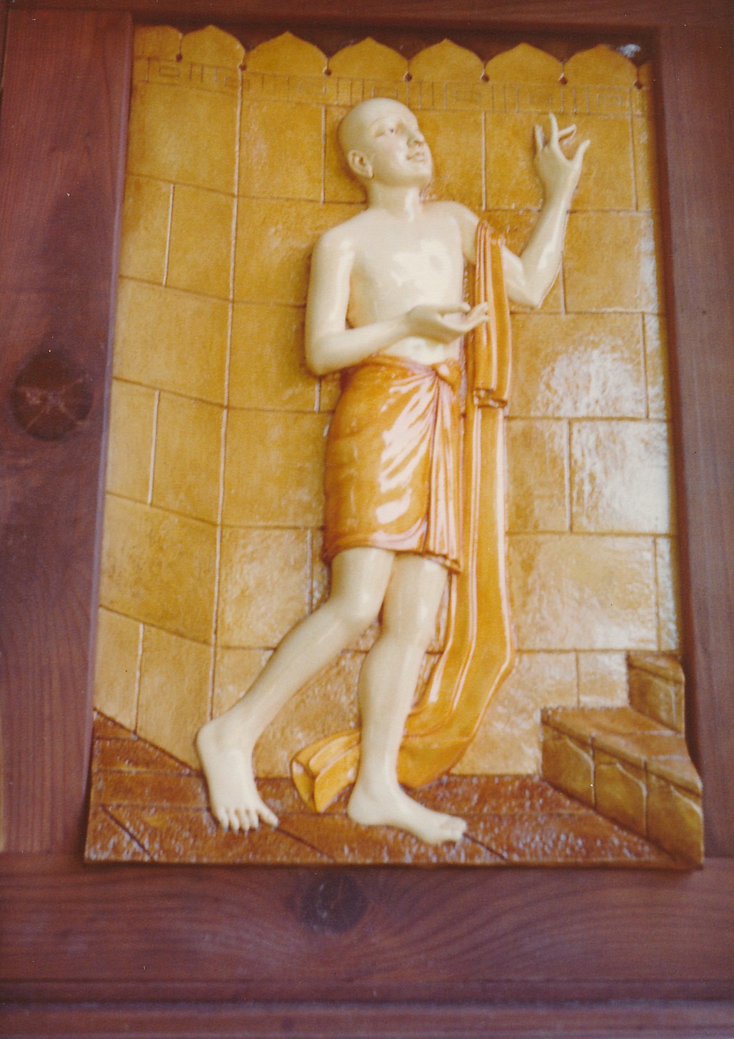Sac Garden Of Saints Sri Chaitanya Statue 4