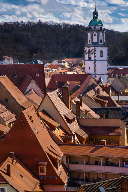 Blick über Meissens Dächer - Roofscape of Meissen in Saxony