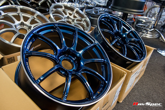 Flickriver: Photoset 'ADVAN RZII - Racing Indigo Blue Machined Ring ...
