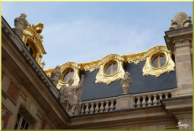 🇫🇷 🇪🇺 Detalle del Palacio de Versalles (Francia, 3-10-2009)