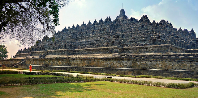 INDONESIEN,Java, Borobudur - buddhistische Tempelanlage, 17266/9782