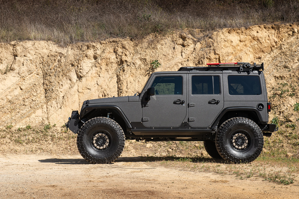 Black Rhino Arsenal on Jeep JK Wrangler - 2 | TSW ALLOY WHEELS | Flickr