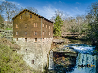 Lanterman's Mill Built in 1845 in Youngstown, Ohio