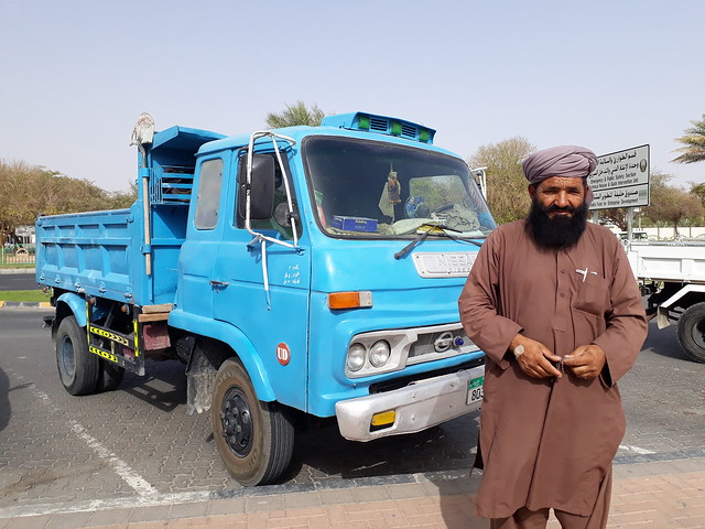 Pakistani Truck Driver, Al Ain