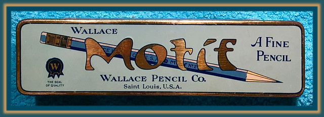 Wallace Pencil Co. Tin