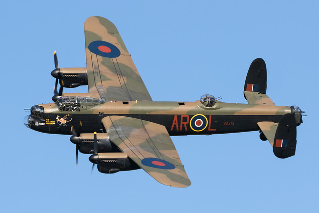 Lancaster PA474 at Old Warden