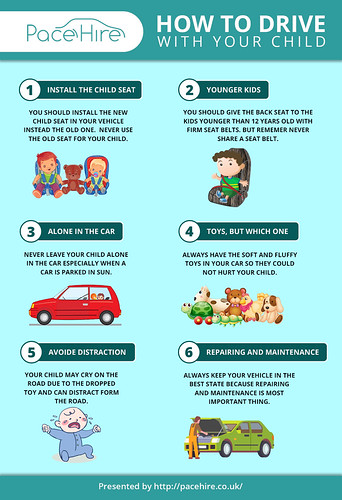 how-to-drive-with-your-child | by pacehireuk