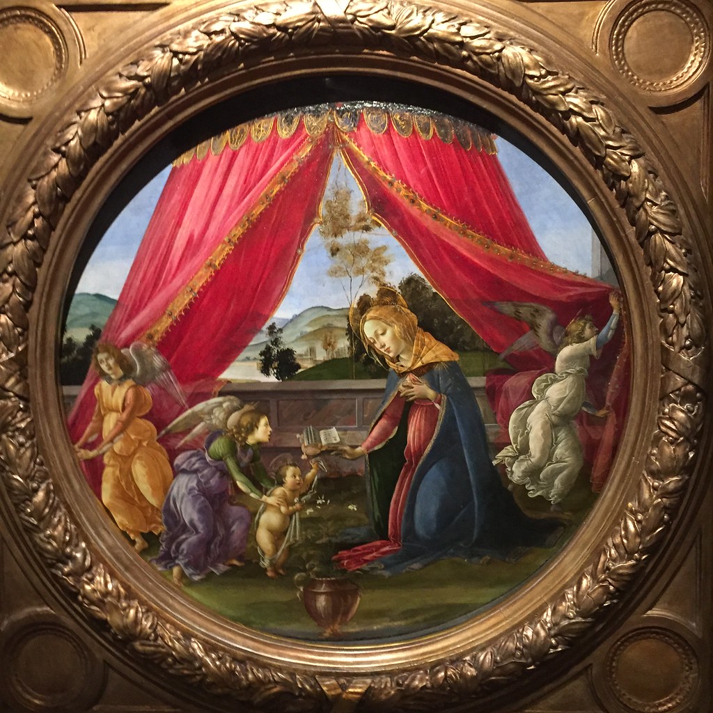 Botticelli at the Pinacoteca Ambrosiana in Milan, Italy.