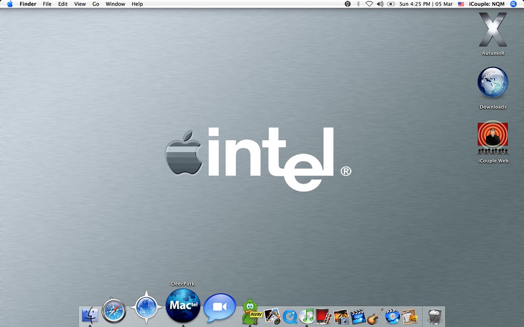 My MacBook Pro wallpaper | Apple outside, Intel inside - gre… | Flickr