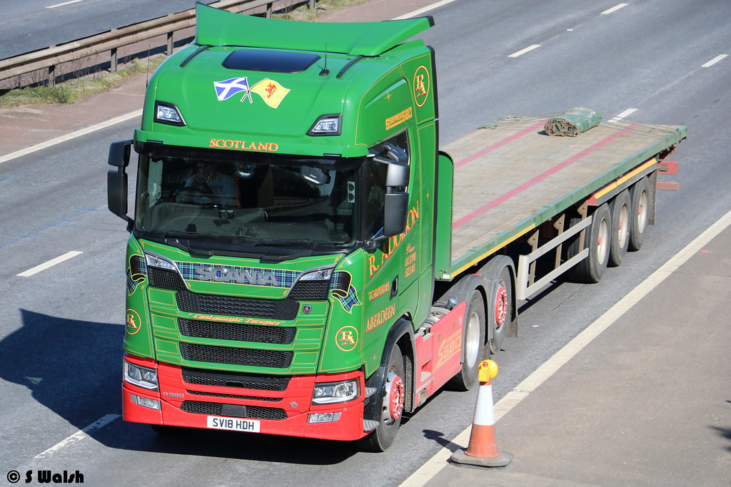 R Addison Transport Of Aberdeenshire Scania S Series | Flickr