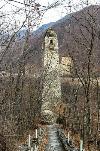 чечня башня памятник горы пейзаж кавказ