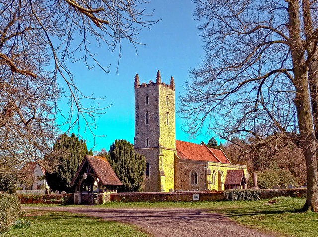St. Mary's church, Langham (Essex)