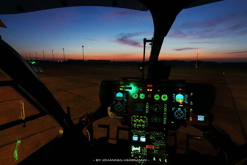 bundespolizei polizei police airborne law enforcement aviation air hubschrauber helicopter sunset thebluehour