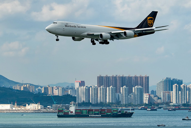 N605UP | Boeing 747-8F | UPS | Hong Kong International Airport | May 2018