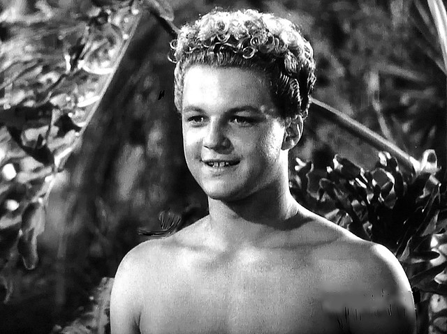 Johnny Sheffield in “Bomba on Panther Island” (1949).