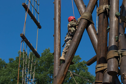 4th Regt., Basic Camp: High Ropes | 4th Regt.,Basic Camp pul… | Flickr