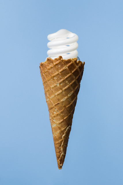 Variations on ice creams: bright