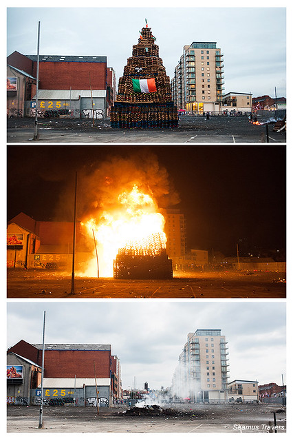 Bonfire July 12th Belfast
