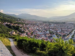 Sunset view of the city from Prizren Fortress 7