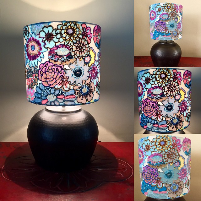 Marna Lunt inspired lampshade