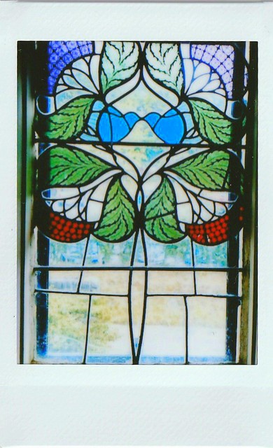 Stained Glass Window designed by Baillie Scott