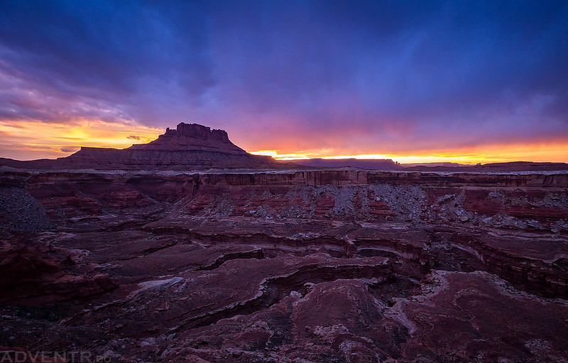 Ekker Butte Sunset