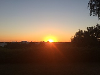 Sunset Over Southampton
