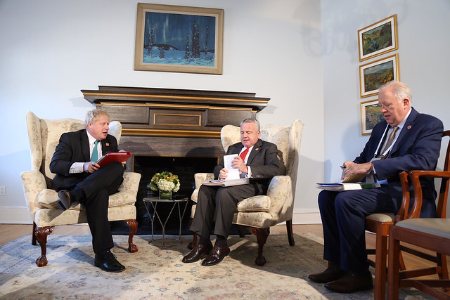 Acting Secretary Sullivan Meets With U.K. Foreign Secretary Johnson in Canada