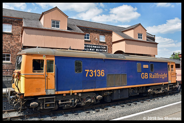 No 73136 Mhairi 19th May 2018 Severn Valley Railway Diesel Gala Kidderminster