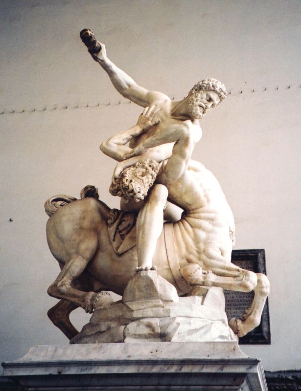 Hercules fighting Nessus