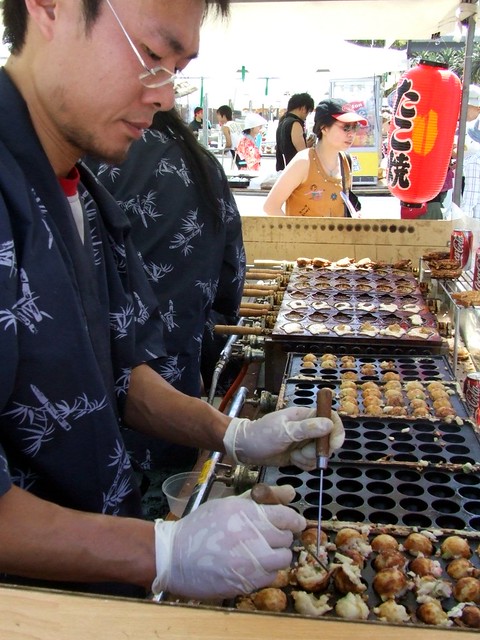 Festivals of Japan in Sydney - takoyaki