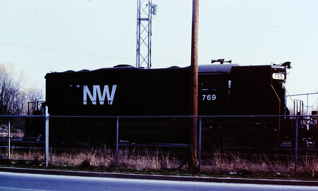 Norfolk & Western 769 on the Western Maryland in Hagerstown