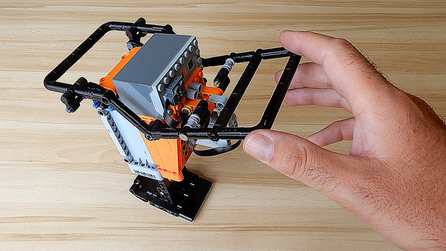How to Build Lego Technic Tamping Vibration Rammer  (MOC - 4K)