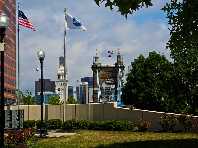 Suspension Bridge and Police Memorial