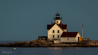 Cuckolds Lighthouse, Southport Maine – Blue Hour