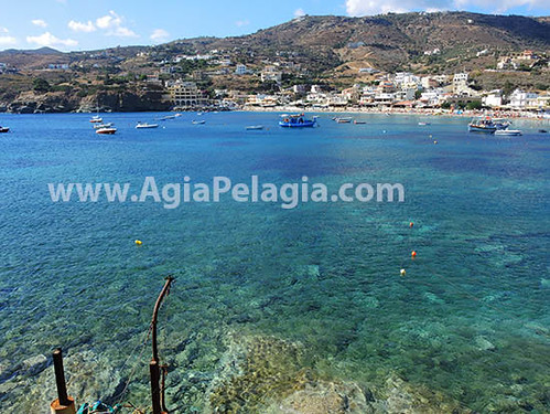 beach of Agia Pelagia - Crete