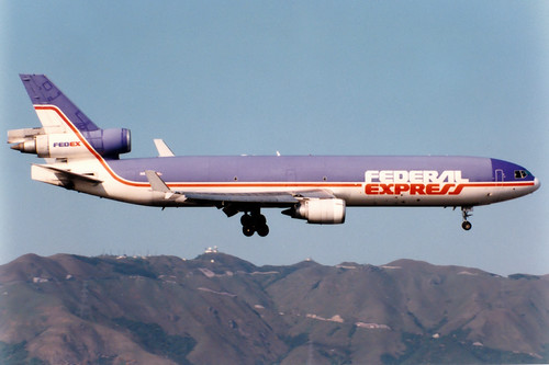 Federal Express | McDonnell Douglas MD-11F | N614FE | Hong Kong Kai Tak | by Dennis HKG